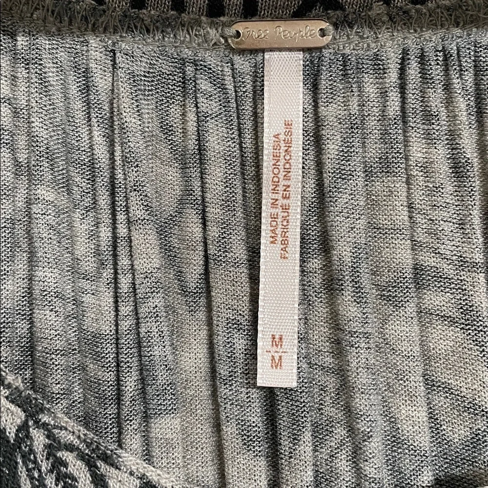 Free people print top